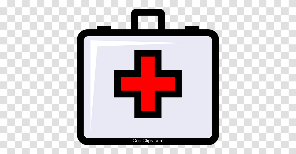 Symbol Of A First Aid Kit Royalty Free Vector Clip Art, Logo, Trademark, Red Cross Transparent Png
