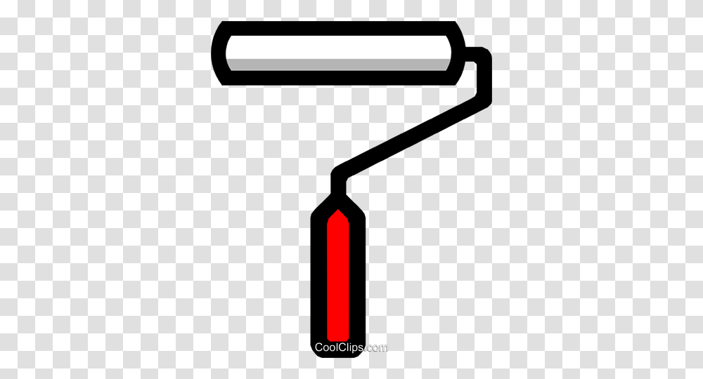 Symbol Of A Paint Roller Royalty Free Vector Clip Art Illustration, Label, Gas Pump, Machine Transparent Png