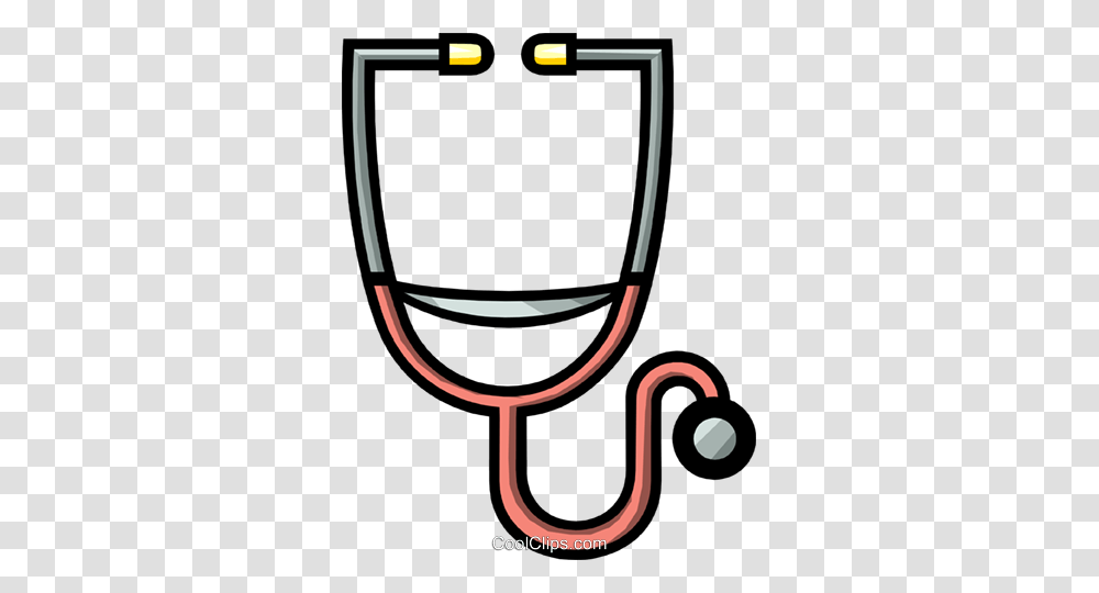 Symbol Of A Stethoscope Royalty Free Vector Clip Art Illustration, Glass, Musical Instrument, Horn, Brass Section Transparent Png