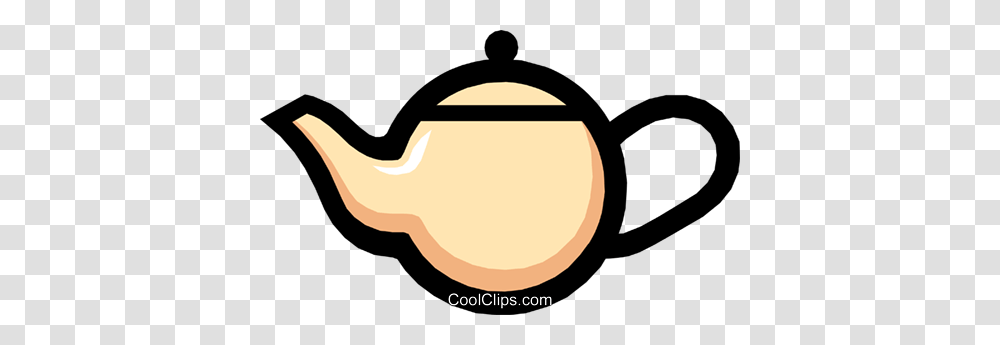 Symbol Of A Teapot Royalty Free Vector Clip Art Illustration, Pottery, Potted Plant, Vase, Jar Transparent Png