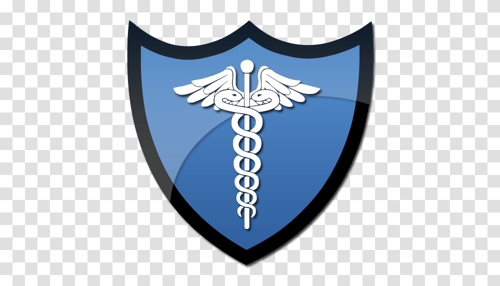 Symbol Of Caduceus On A Shield Clipart Image, Armor, Emblem, Security Transparent Png