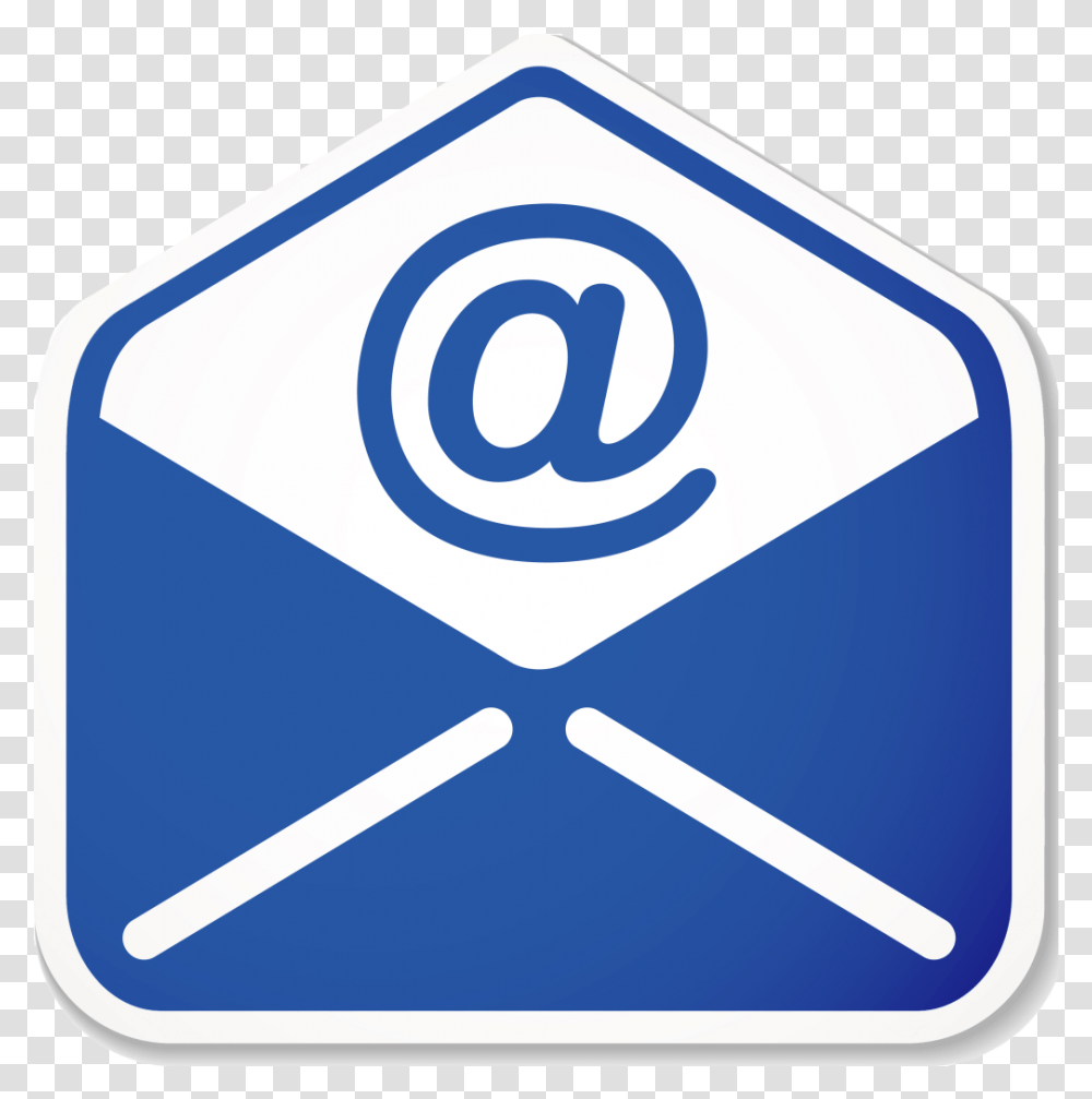 Symbol Of Email Address, Label, Dish, Meal Transparent Png