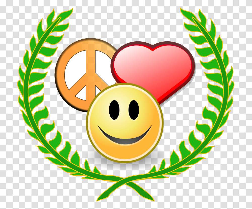 Symbol Of Love And Peace, Plant, Label, Heart Transparent Png