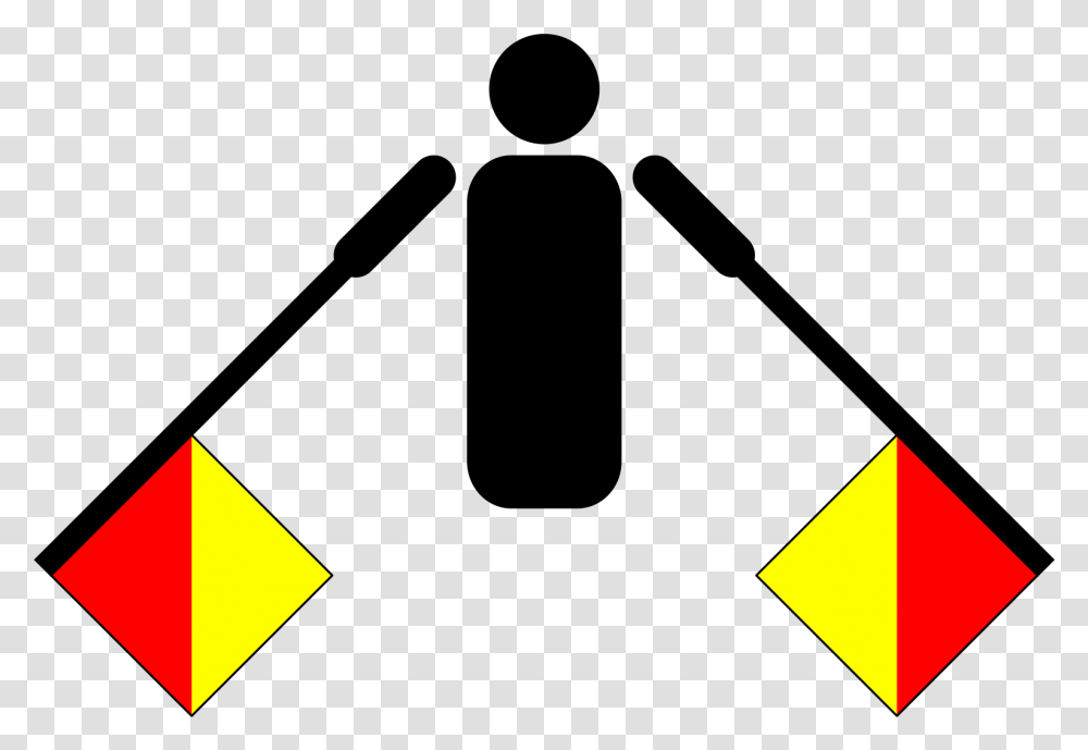 Symbol Of Nuclear Disarmament Clipart Download Semaphore Flag N, Light, Sign Transparent Png