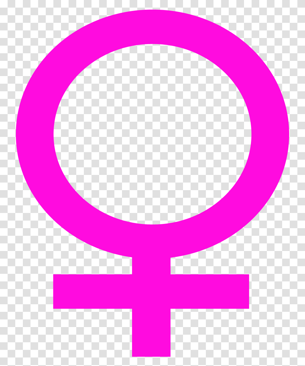 Symbol Of Woman Vector Icon Female Gender Sign, Life Buoy, Logo, Trademark, Purple Transparent Png