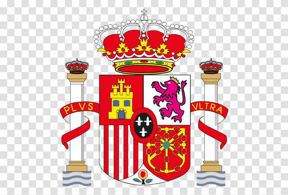 Symbol On The Spanish Flag Spain Culture, Logo, Architecture, Building, Emblem Transparent Png