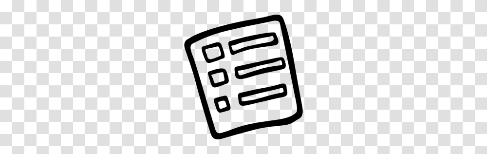 Symbol Recipe Hand Drawn Ingredients List Cook Cooking Food, Gray, World Of Warcraft Transparent Png