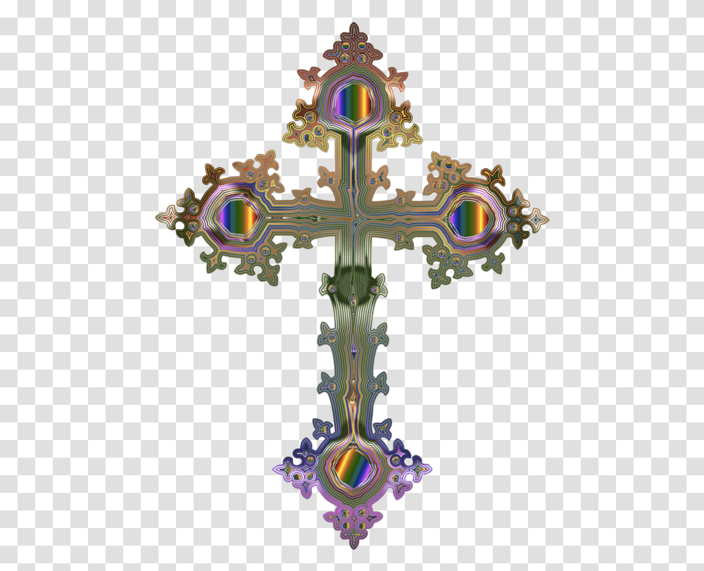 Symbol Religious Item Cross Clipart Cross Gold, Crucifix, Ornament Transparent Png