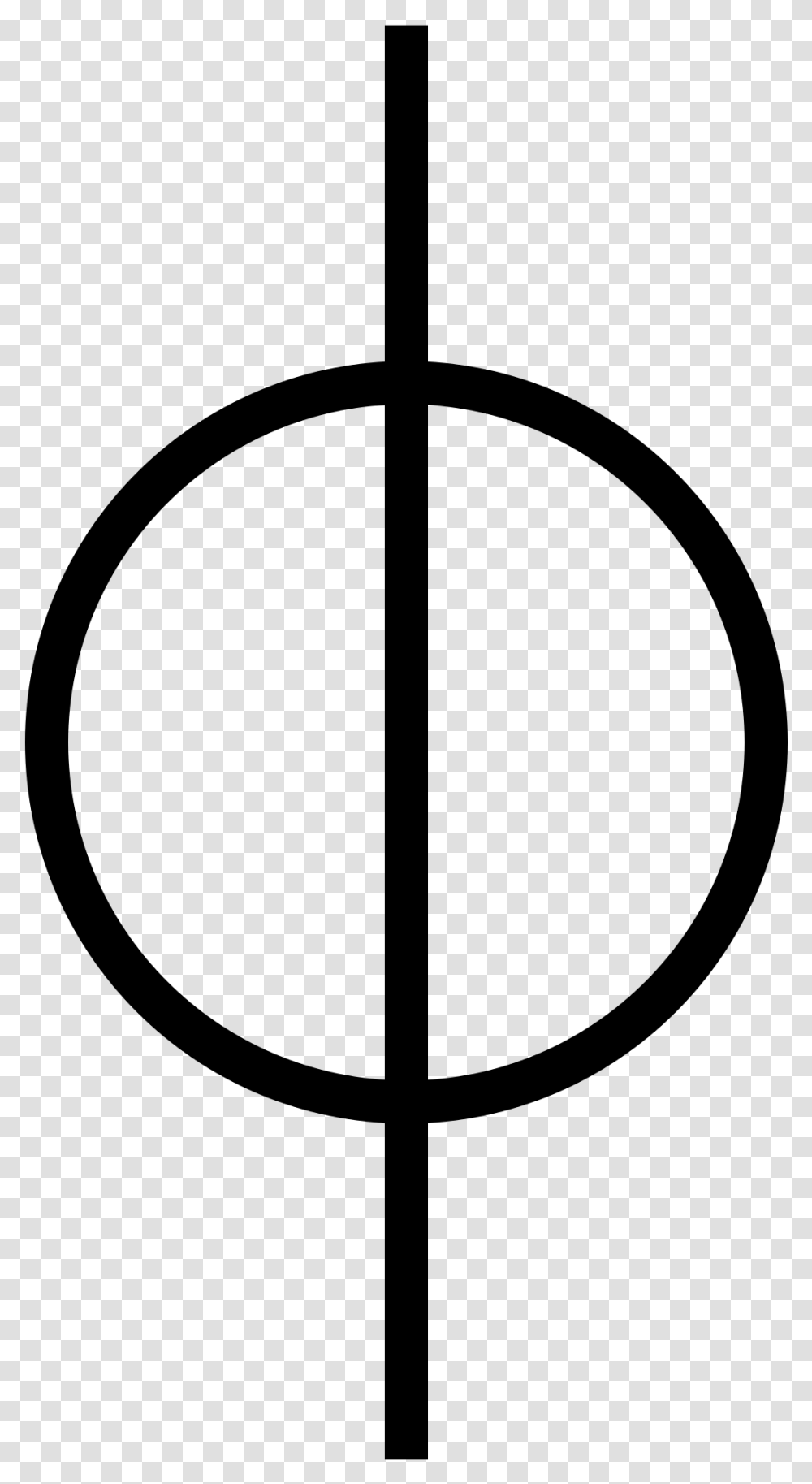 Symbol University Of Toronto Students Circle With Vertical Line Through, Gray, World Of Warcraft Transparent Png