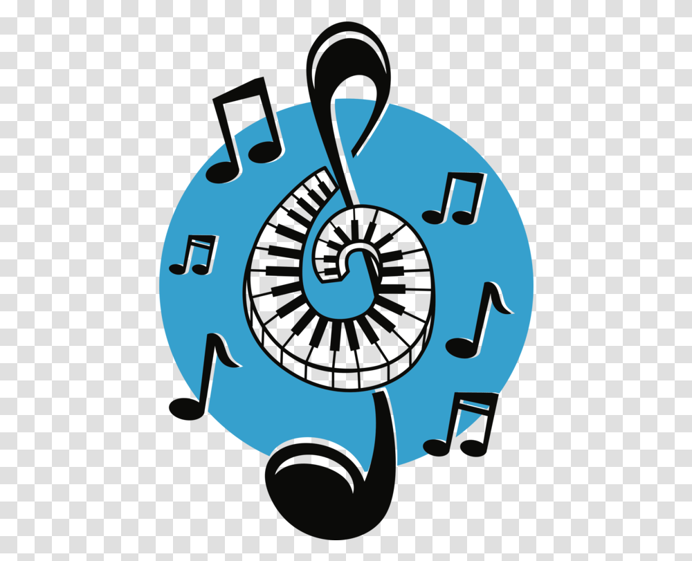 Symbolclockmusic Clipart Royalty Free Svg Musical Theater Symbols, Spiral, Coil Transparent Png