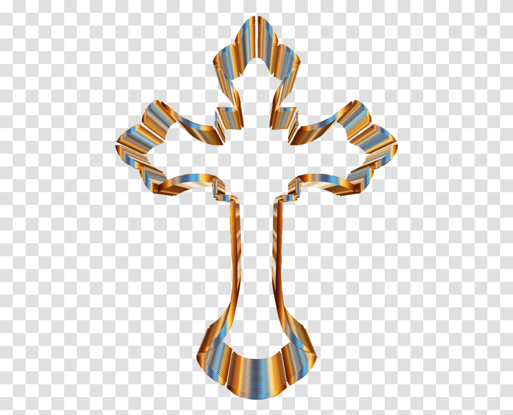 Symbolcrosssymmetry Silver Cross Crucifix Clipart, Food, Animal, Sea Life, Crab Transparent Png