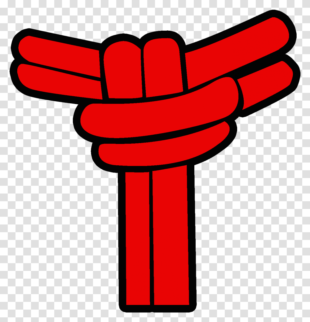 Symbolic Of The Blood Shed By The Slaves From Which Corda De Capoeira Amarela Laranja, Knot, Dynamite, Bomb, Weapon Transparent Png