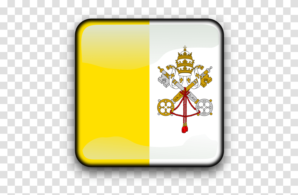 Symbolrectangleyellow De Vatican City Flag, Logo, Trademark, Mobile Phone Transparent Png