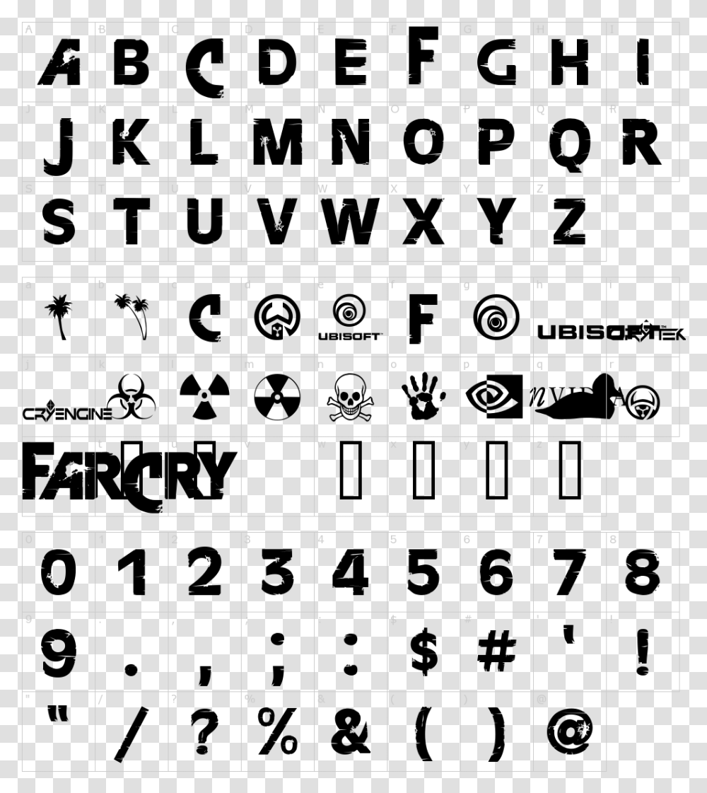 Symbols Far Cry, Number, Chess, Game Transparent Png