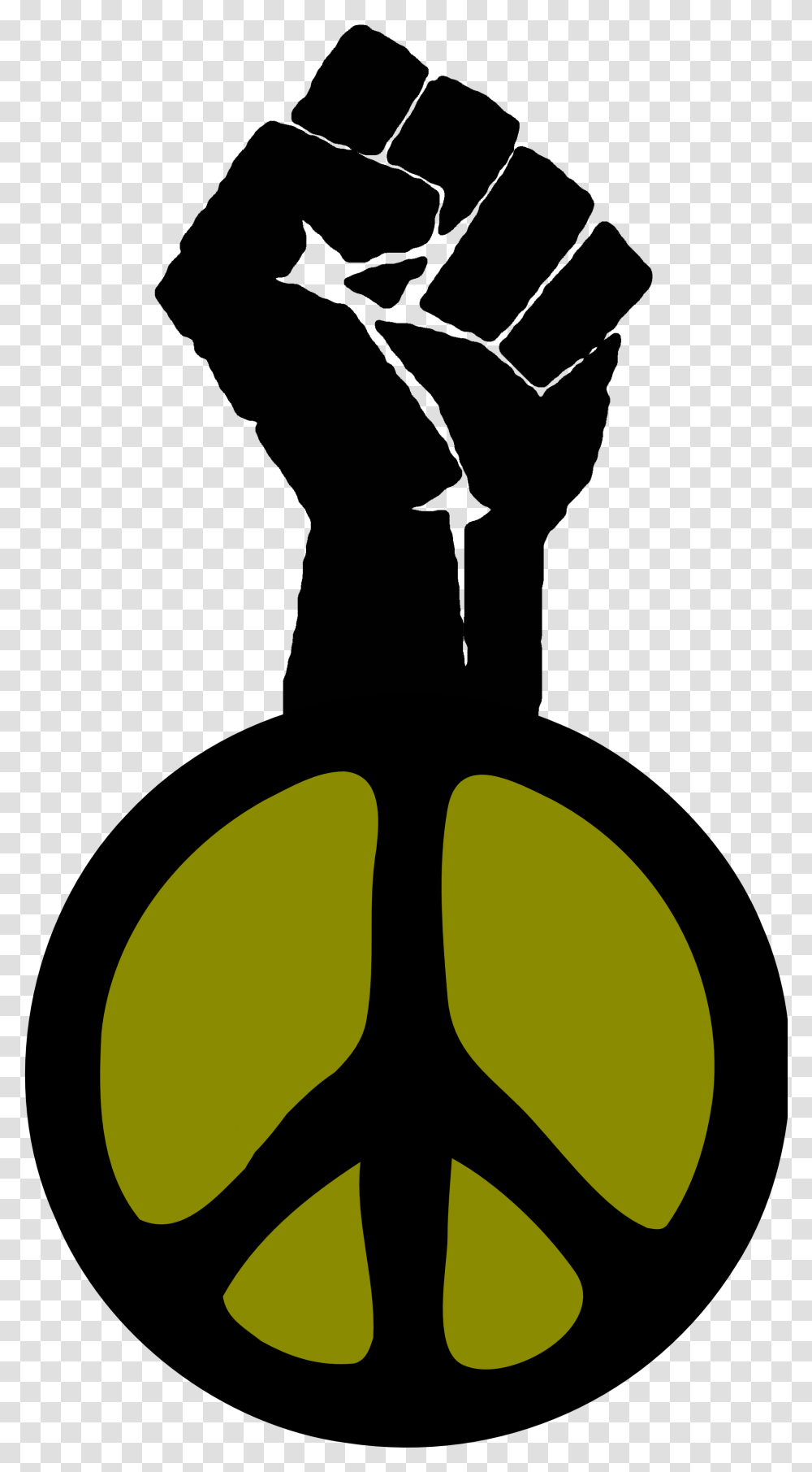 Symbols For Black Power Symbol Of Peace And Justice, Pillow, Cushion, Plant, Soil Transparent Png