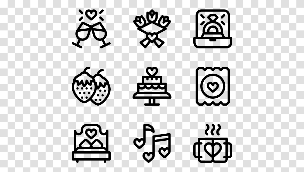 Symbols Vector Wedding Hand Drawn Icon, Gray, World Of Warcraft Transparent Png