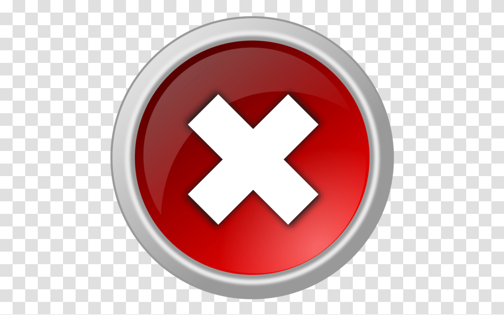 Symboltrademarkcircle Delete Cross Button, Logo, First Aid, Beverage, Label Transparent Png