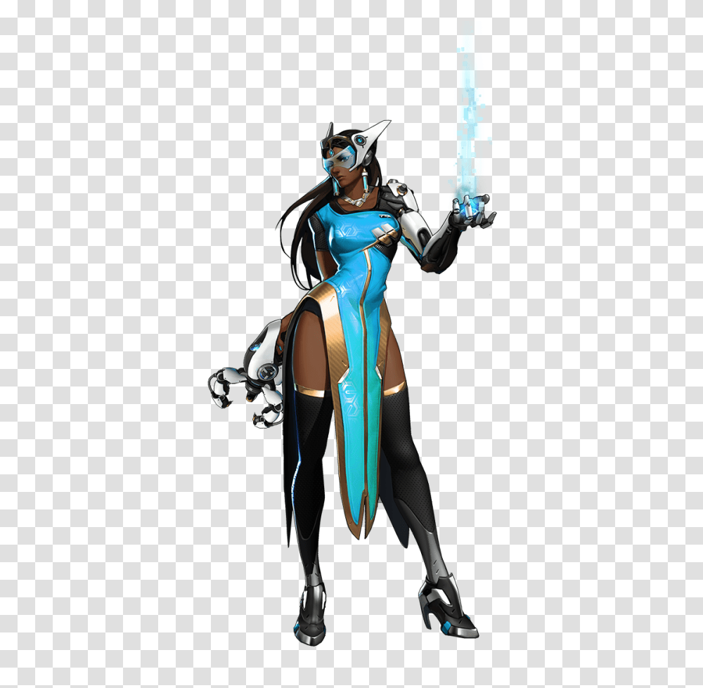 Symmetra, Costume, Person, Human, Ninja Transparent Png