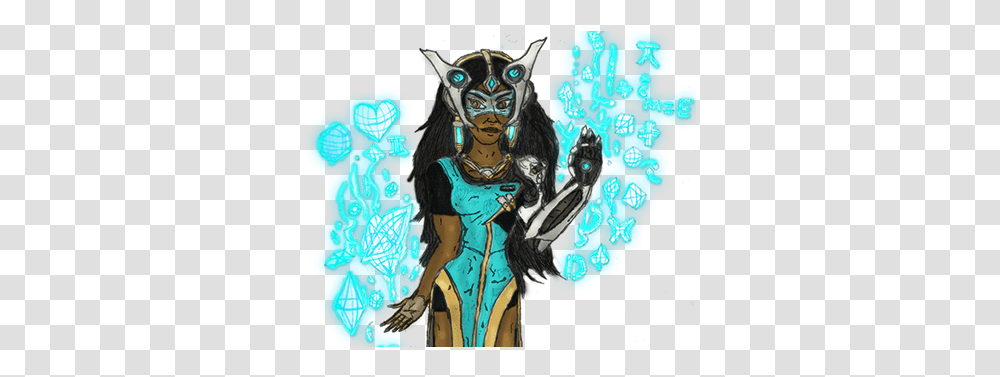 Symmetra Projects Photos Videos Logos Illustrations And Demon, Art, Graphics, Statue, Painting Transparent Png