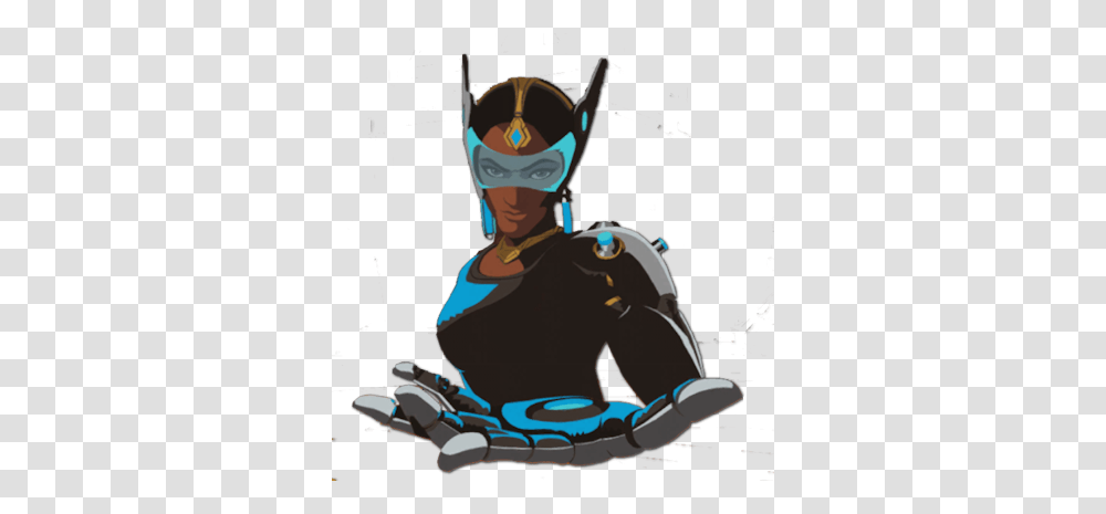 Symmetras New Spray Is The Only One That Is Default Skin, Helmet, Apparel, Overwatch Transparent Png