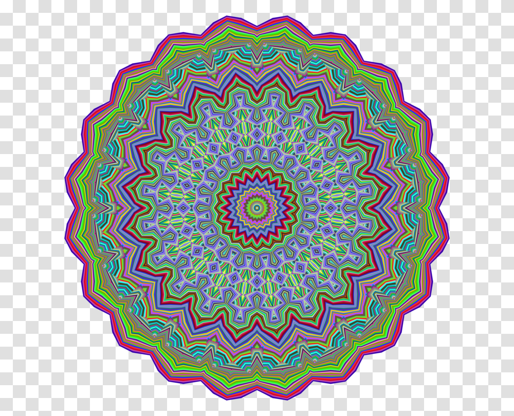 Symmetry Kaleidoscope Organism Point Doily, Pattern, Ornament, Rug, Fractal Transparent Png