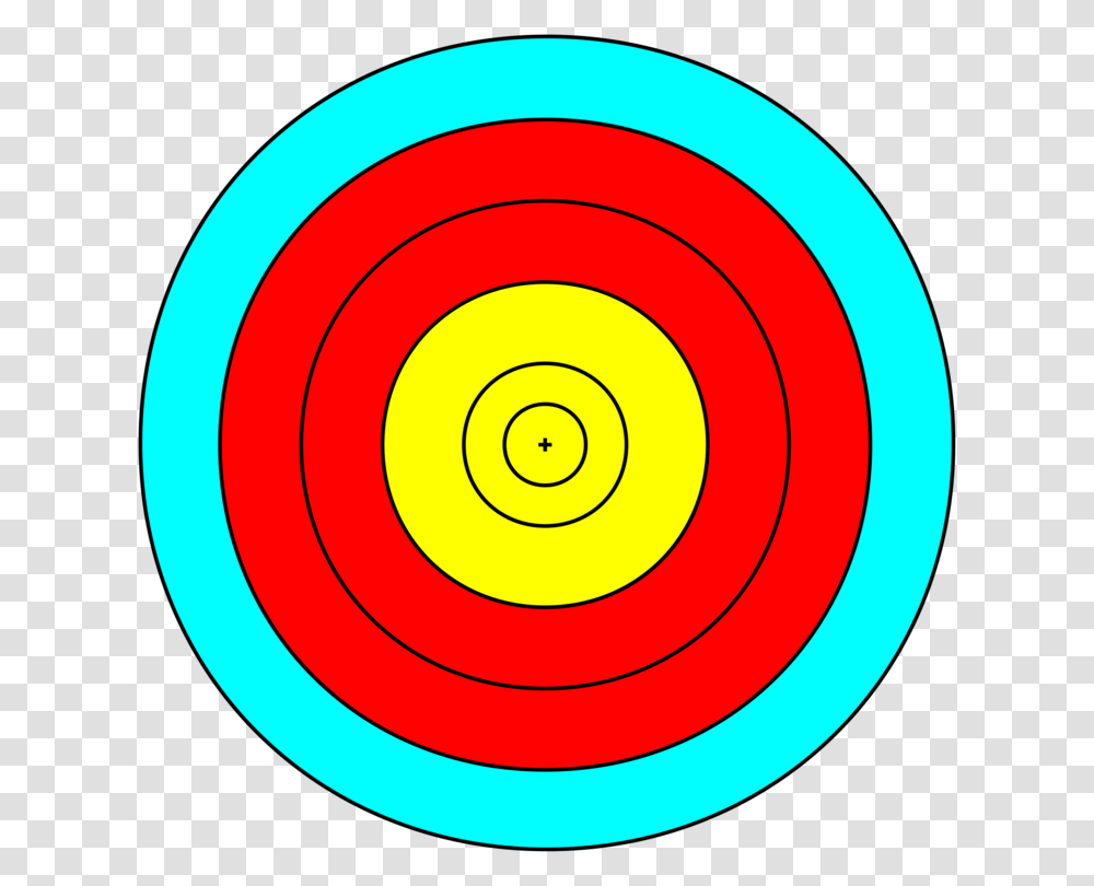 Symmetryareasymbol Archery Target Face, Spiral, Coil, Tunnel Transparent Png