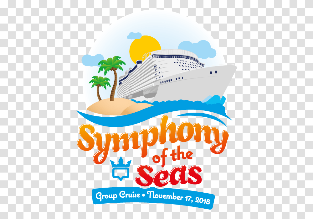 Symphony Of The Seas Clipart, Ship, Vehicle, Transportation, Cruise Ship Transparent Png