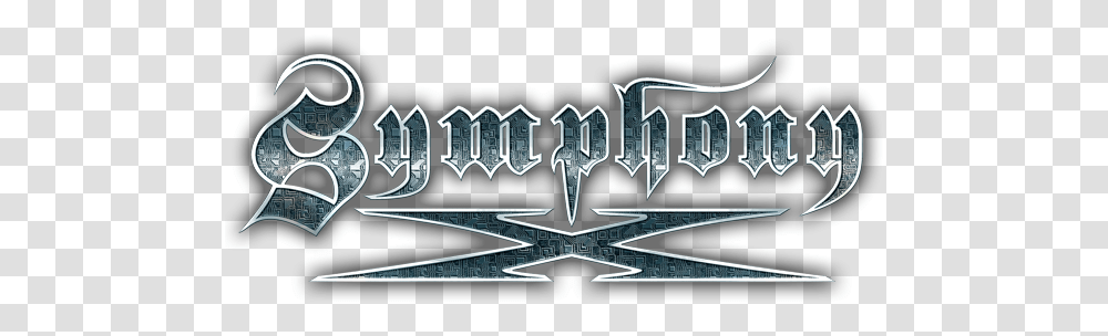 Symphony X Logo Symphony X Band Logo, Text, Label, Alphabet, Symbol Transparent Png