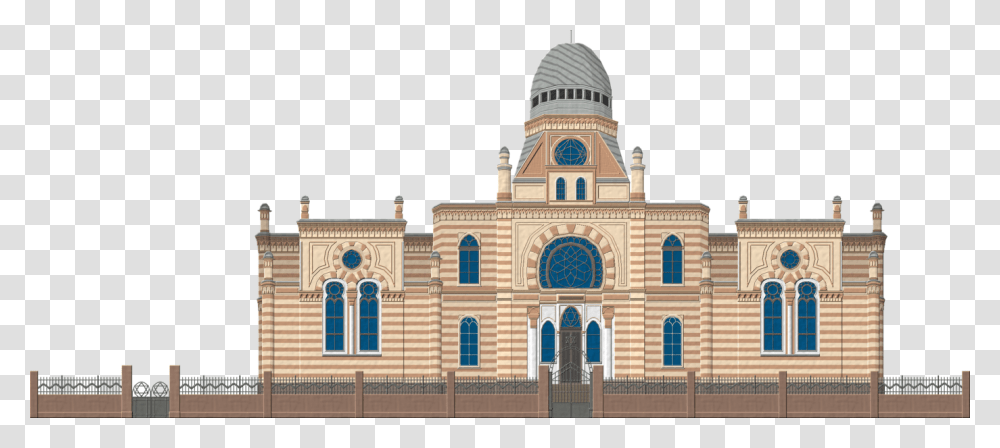 Synagogue, Dome, Architecture, Building, Tower Transparent Png
