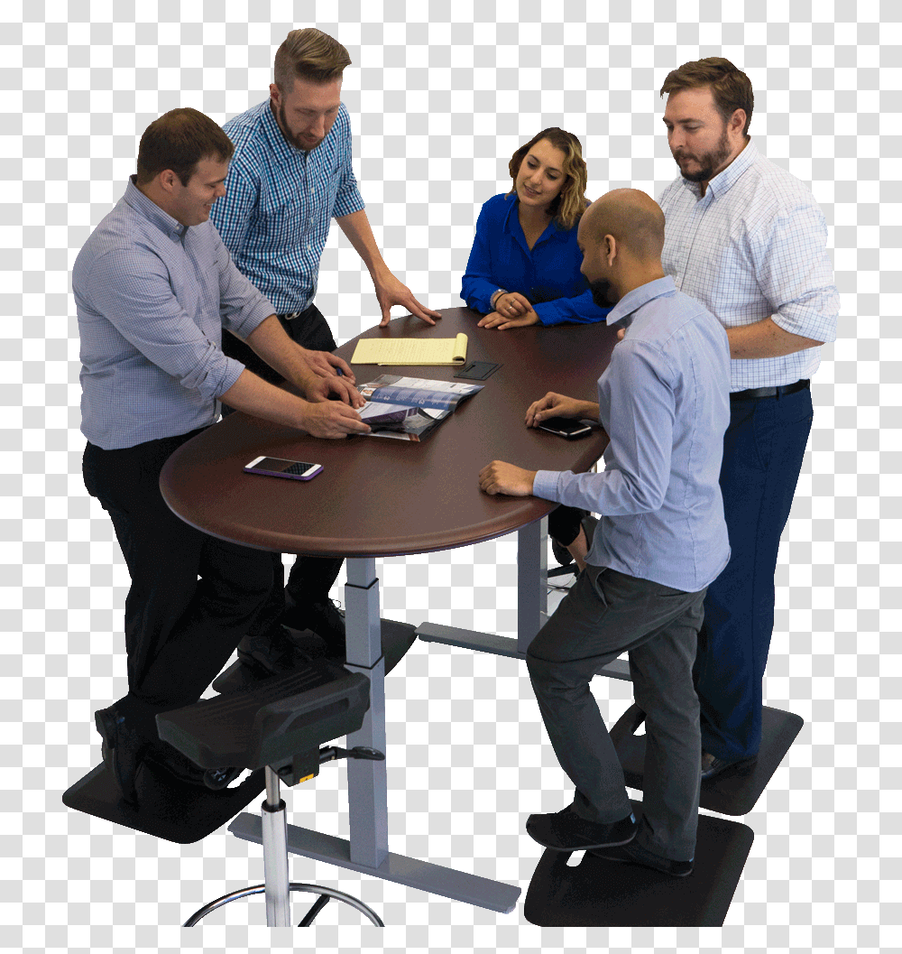 Synapse Conference Group Conference Room Table, Person, Sitting, Furniture, Wood Transparent Png