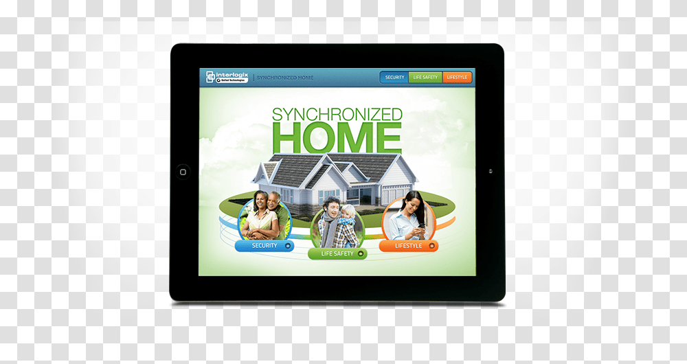 Synchronized Home Ibook On An Ipad Tablet Computer, Electronics, Person, Human, Screen Transparent Png