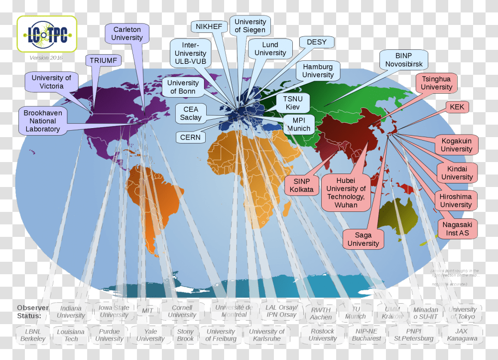 Synchrotron World Map, Diagram, Plot, Atlas Transparent Png