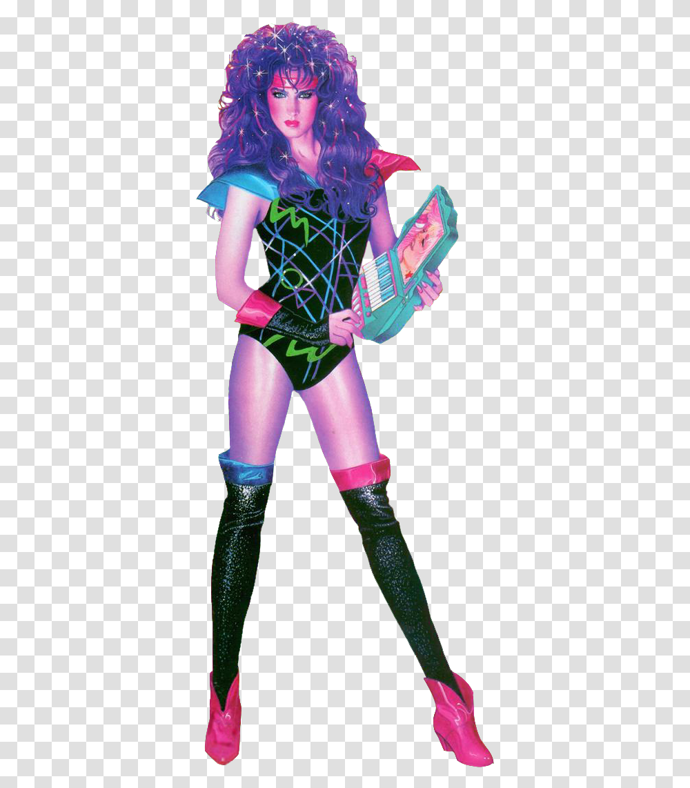 Synergy 2nd Edition Synergy Jem And The Holograms Characters, Costume, Person, Footwear Transparent Png
