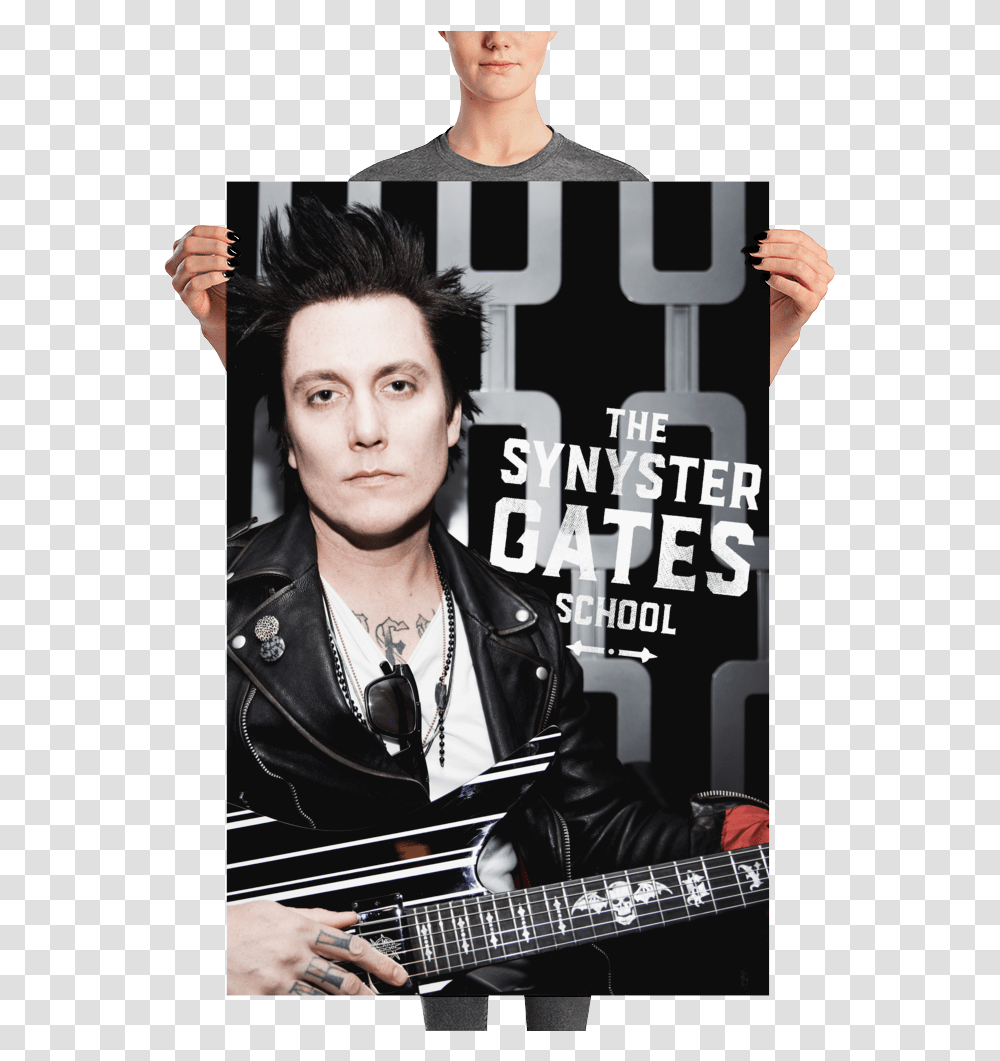 Synyster Gates, Person, Guitar, Leisure Activities, Musical Instrument Transparent Png