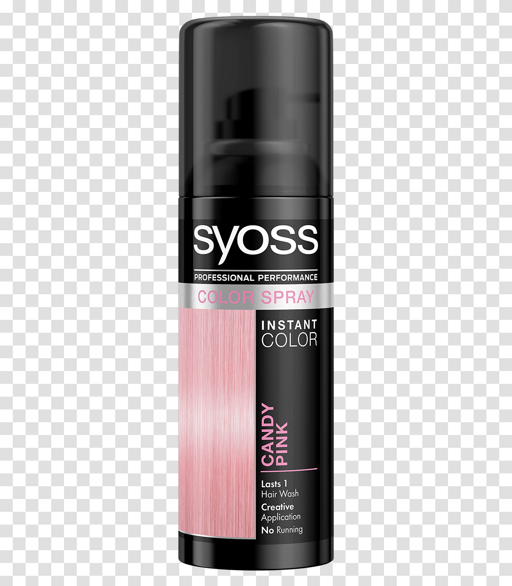 Syoss Com Color Color Spray Candy Pink Syoss Hair Color Spray, Aluminium, Tin, Cosmetics, Mobile Phone Transparent Png