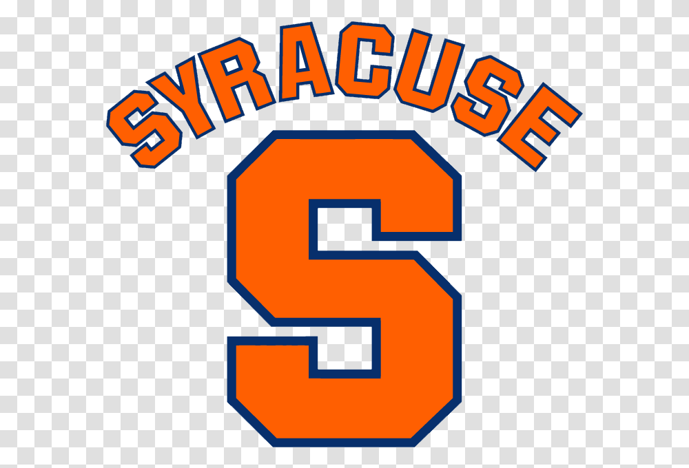 Syracuse College Basketball Logo Clipart Syracuse Orange Logo, Number, First Aid Transparent Png