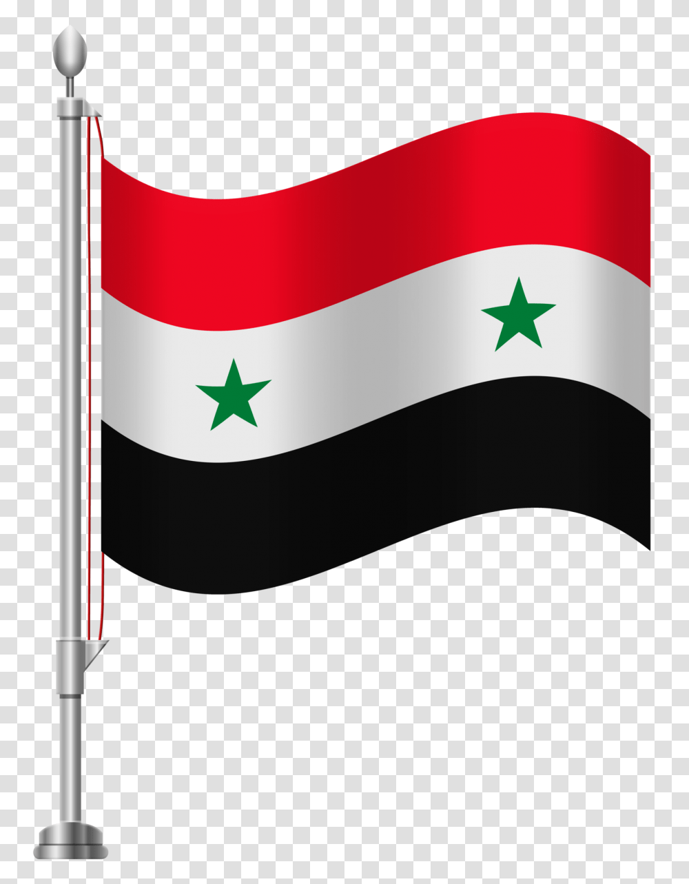 Syria Flag Clip Art, American Flag Transparent Png