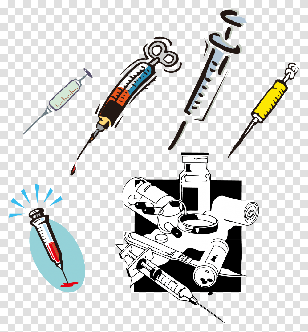 Syringe Clipart Material Drug Needle, Injection, Darts, Game, Plot Transparent Png