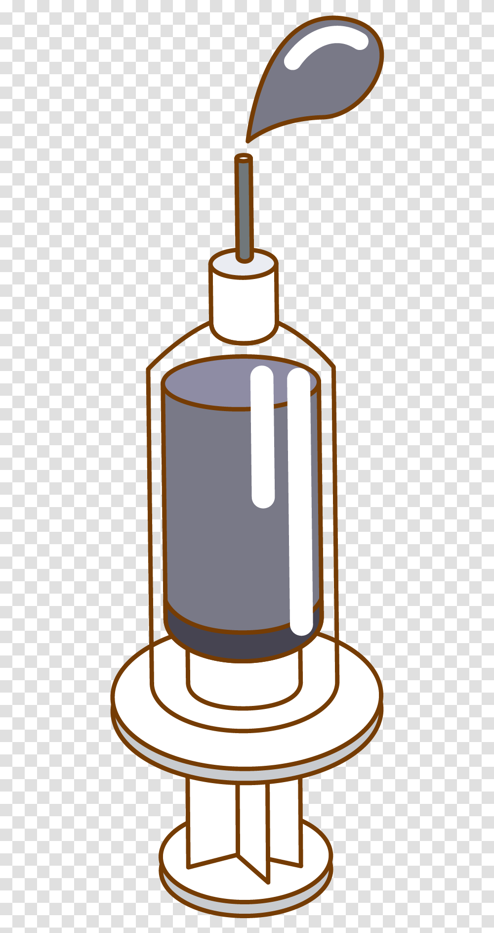 Syringe Clipart Material, Lamp, Beverage, Drink, Wine Transparent Png