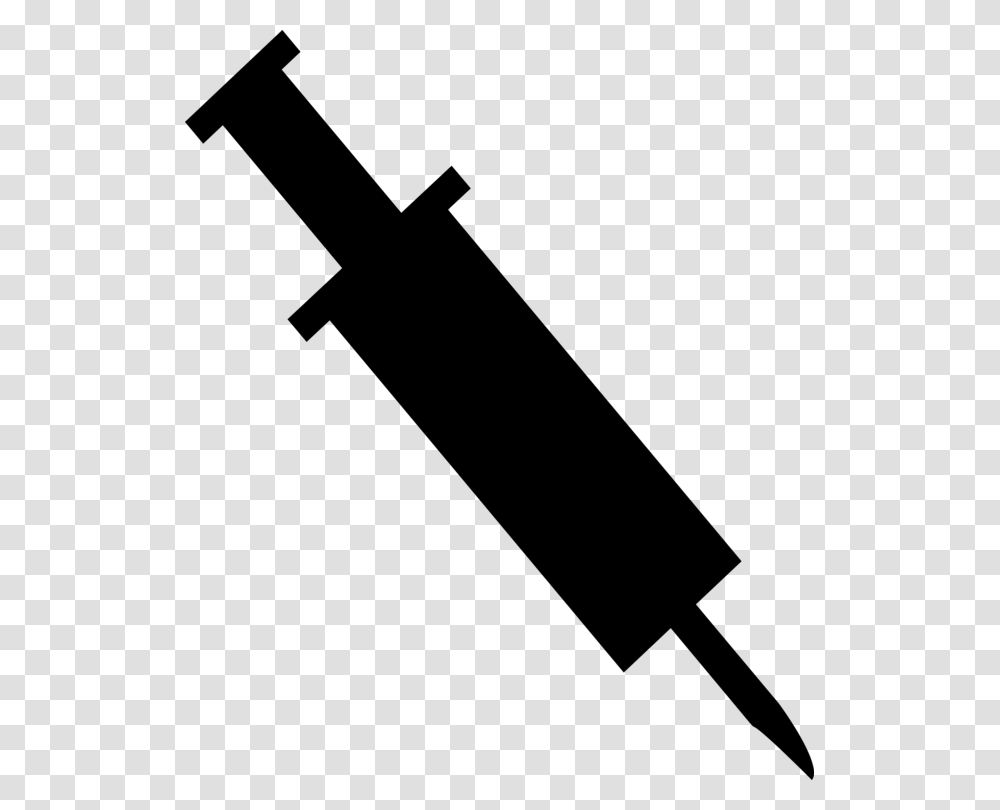 Syringe Hypodermic Needle Injection Vaccine Doctors Office Free, Gray, World Of Warcraft Transparent Png