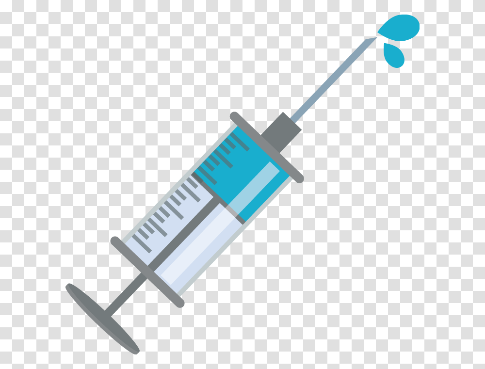 Syringe Injection Cartoon Syringe Cartoon, Paper, Poster, Advertisement Transparent Png