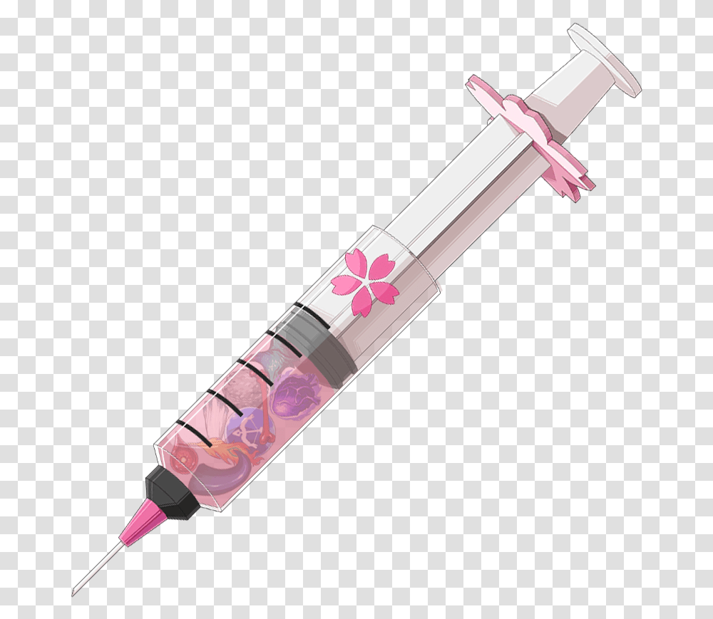 Syringe Needle File Background Syringe Pink Clipart, Injection Transparent Png