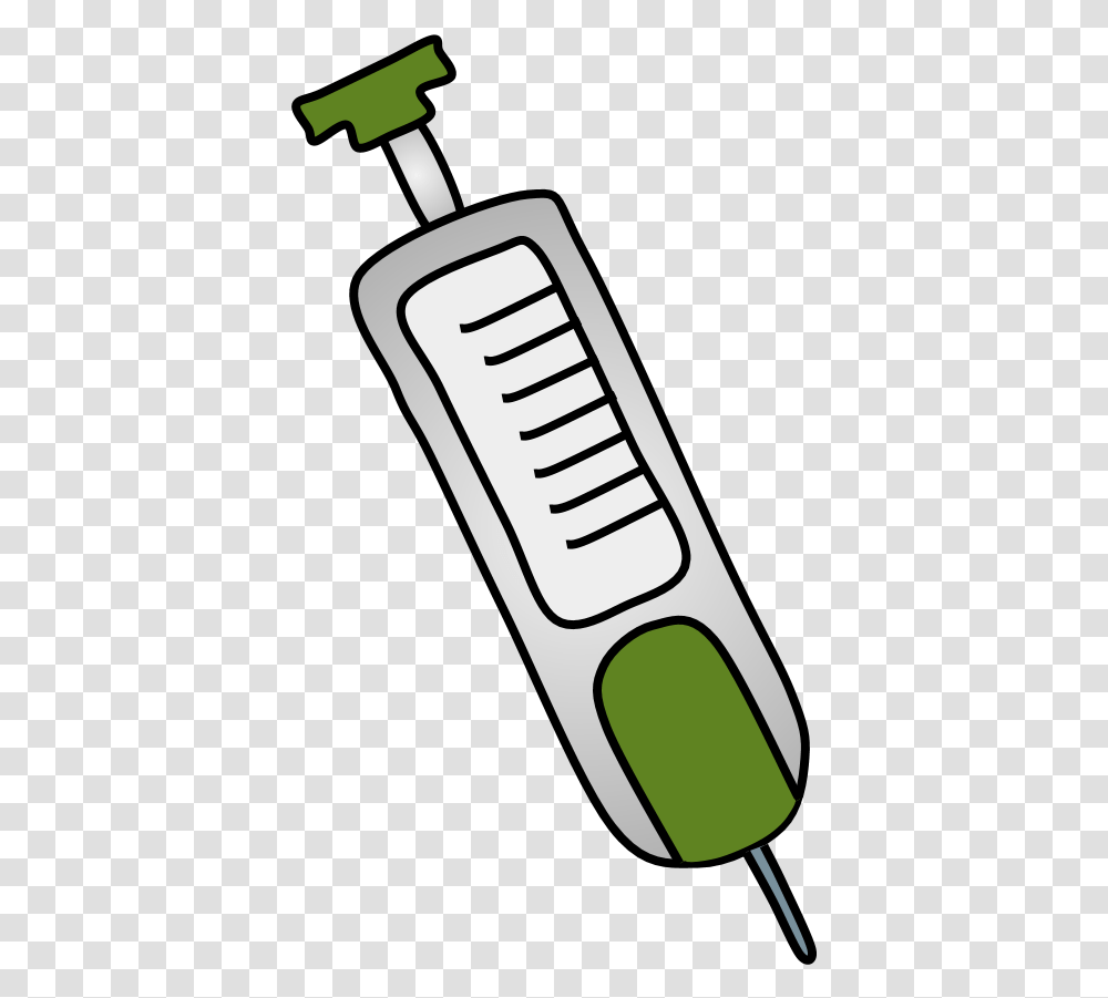 Syringe Needle Shot, Green Transparent Png