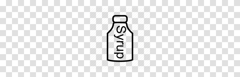 Syrup Bottle In Color Clipart, Label, Number Transparent Png
