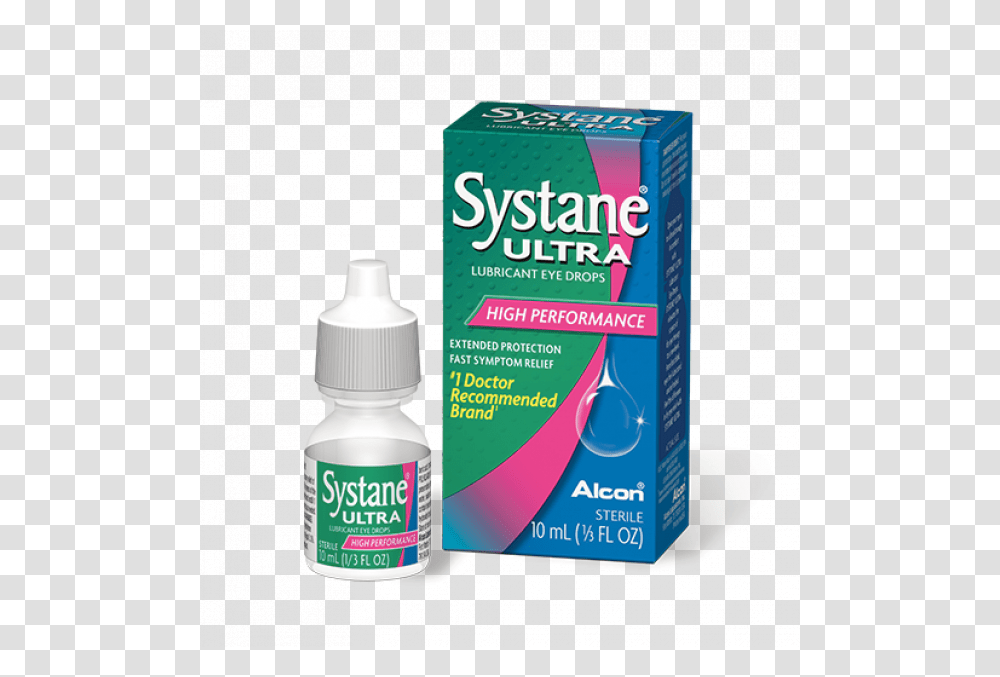 Systane Ultra Eye Drops Systane Gel Drops, Bottle, Ink Bottle Transparent Png