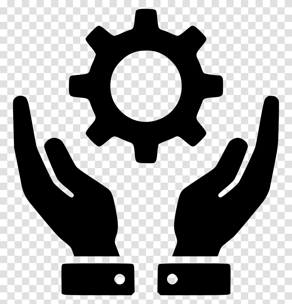 System Configuration Service Handle Hands Care Business Consultant Icon, Machine, Person, Human, Stencil Transparent Png