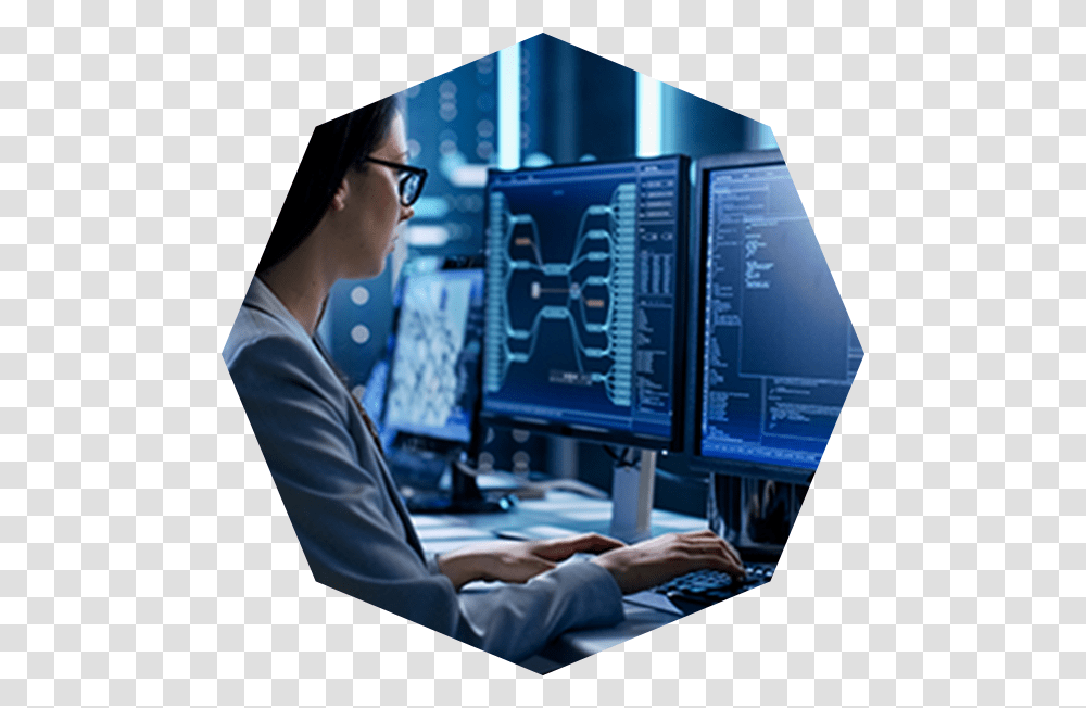 System Engineer, Person, Computer, Electronics, Monitor Transparent Png