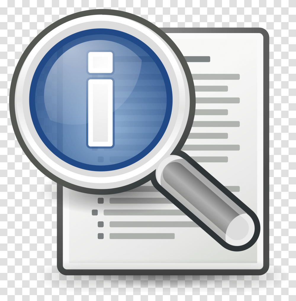System Index Search Full Text Search Icon, Magnifying Transparent Png