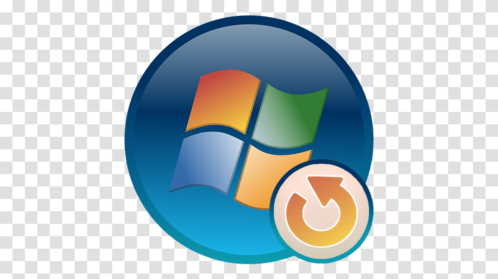 System Recovery Options Windows 7 Start Menu Icon, Logo, Symbol, Text, Balloon Transparent Png
