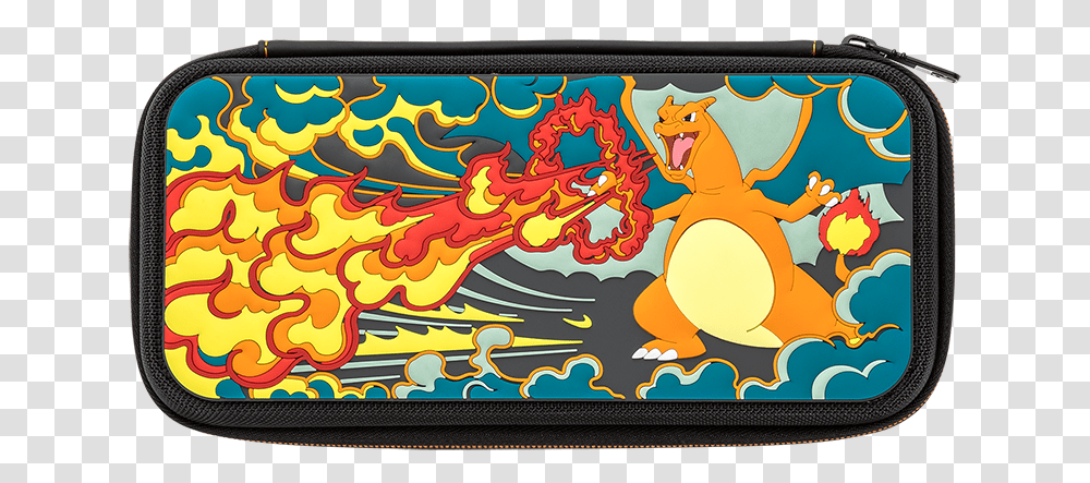 System Travel Case Charizard Pokemon Nintendo Switch Case, Sea, Outdoors, Water, Nature Transparent Png